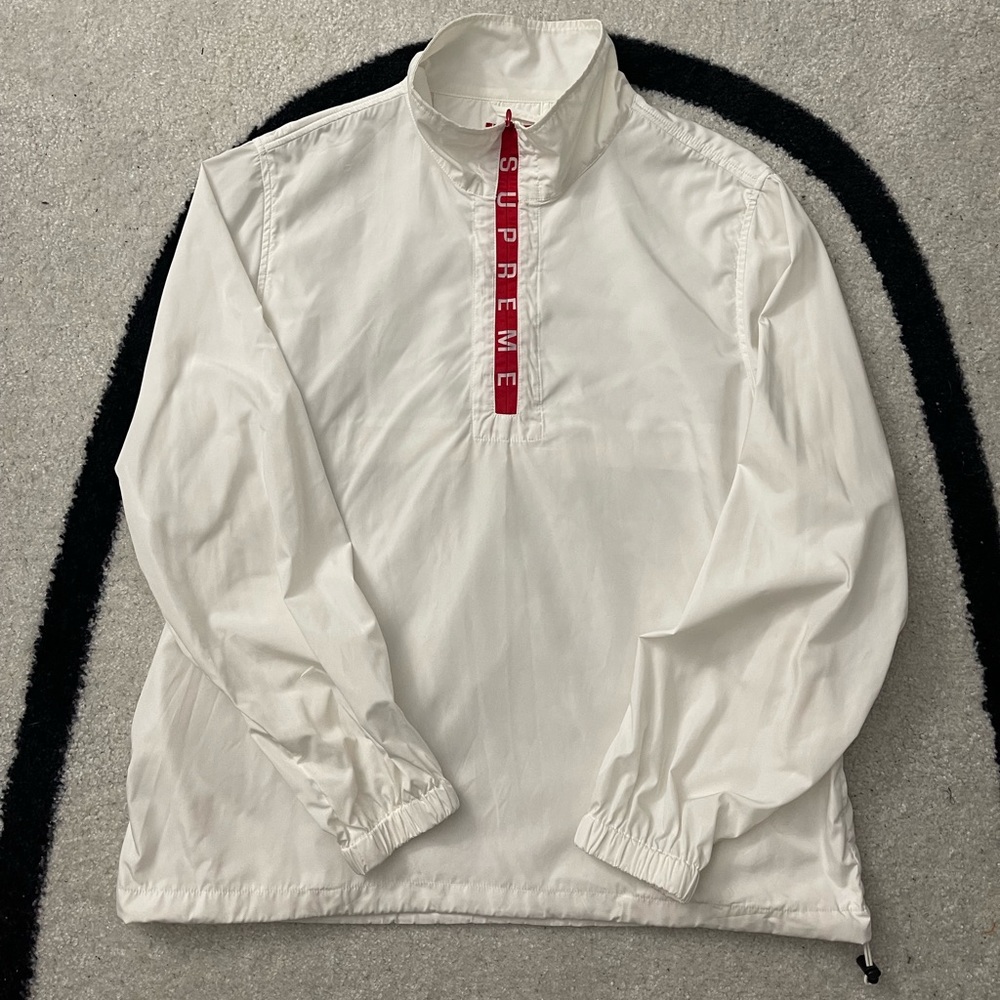 Supreme Half Zip Jacket sz. Large